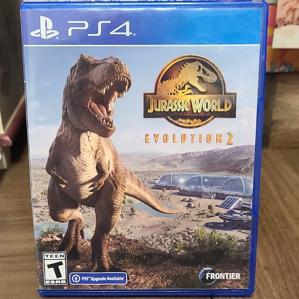 Sony PS4 Blue Jurassic World Evolution 2 Game